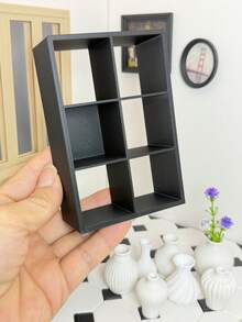 Miniature Collection Cabinet With Drawer Display Shelf, PLA Material Mini Vase, DIY Customizable Decorative Ornament, Durable And Anti-Drop Small Vase - Multicolor - View 7
