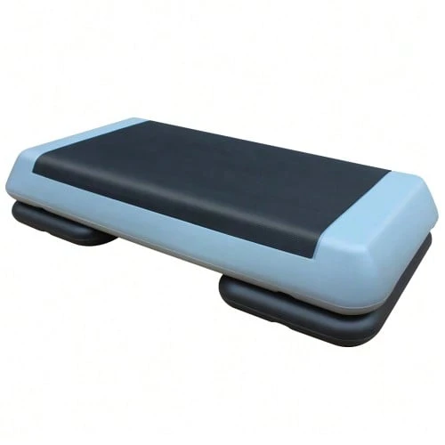 6 Cm/28.5 Inch Adjustable Aerobic Stepper For Fitness And Training - Grey - View 1