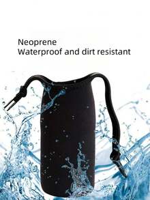 1 pièce Manchon isotherme pour gobelet 30oz/40oz, avec sangle d'épaule réglable, matériau étanche, s'adapte aux porte-gobelets de voiture, isotherme pour la maison, le camping, les courses, l'école, la randonnée - Multicolore - Voir 8