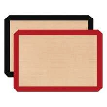 2件套硅胶烘焙垫，耐用不粘烘焙工具，适合家庭厨房和烘焙爱好者 - 彩色 - 查看 15