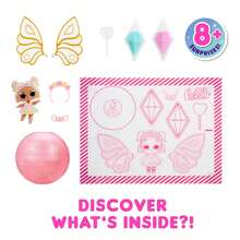 L.O.L.SURPRISE! ! Princess Fairy Doll, Includes DIY Doll Wings And Surprise Unboxing, Featuring Interchangeable Hairstyles And Matching Fairy Accessories - Great Gift For Girls - Multicolor - View 6