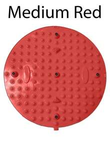 Alfombra de masaje de pies de silicona azul con diseño de acupresión, con cuentas magnéticas y nódulos elevados, que promueve la circulación sanguínea, alivia el dolor de pies y estimula los puntos de acupuntura, adecuada para adultos, ancianos y atletas, para uso en el hogar, la oficina o después del entrenamiento, un gran regalo de Acción de Gracias o Navidad para familiares y colegas, masaje terapéutico (masajeador de pies/acupresión/alivio del dolor/circulación sanguínea/cuentas magnéticas) - Multicolor - Ver 17
