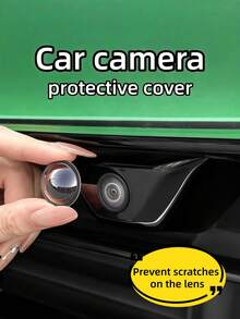 Ốp bảo vệ ống kính camera trước và sau xe hơi, chống bụi, chống sương mù, chống nước, chống cát và đá, chống va đập, độ phân giải cao, trong suốt. Ốp bảo vệ ống kính camera xe hơi, chuyên dụng cho camera lùi 360 độ. - A - Xem 11