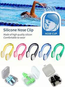 1pc Women Multi-Color Stylish Silicone Swim Cap Waterproof Non-Slip High Elastic No Squeeze For Long Hair With Accessories Set Swim Cap For Women Waterproof Swim Cap Women's Swim Accessories Pool Essentials Professional Training - Multicolor - View 6