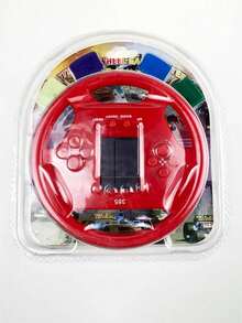 Consola de juegos portátil DATA FROG, juego de conducción con volante, juguete electrónico de juegos clásicos, regalo - Ver 4