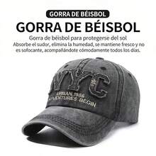 Men Baseball Cap - Black - View 9
