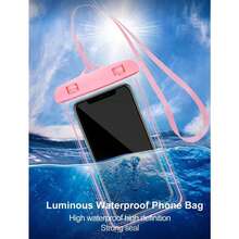 Universal Waterproof Phone Pouch, Waterproof Phone Case, Compatible With IPhone 14/13/12/11 Pro Max/XS Plus, Compatible With Samsung Galaxy S22/S23 Phones (Up To 7.0 Inches), 3D Waterproof Phone Dry Bag - Multicolor - View 10
