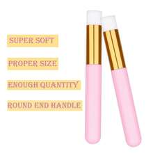 30支装 50支装 100支装 睫毛嫁接清洁刷 鼻黑头清洗刷 微型刷 眉毛睫毛清洗洗发泡沫清洁刷 带透明盒 - 粉色 - 查看 3