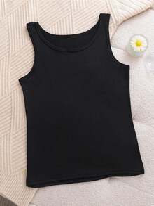 6pcs - Women's Home Vest - Polyester Fiber Vest For Women! Breathable And Cool, Quick Drying! Versatile Basic Base Vest, Multi Color Selection - 彩色 - 查看 6