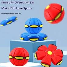 1pc New Teenage Stepping Transforming Ball, Outdoor Interactive Toy For Boys And Girls, Perfect Gift For Friends, Birthday, Party, Teens - Multicolor - View 2