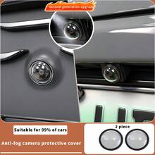 Ốp bảo vệ ống kính camera trước và sau xe hơi, chống bụi, chống sương mù, chống nước, chống cát và đá, chống va đập, độ phân giải cao, trong suốt. Ốp bảo vệ ống kính camera xe hơi, chuyên dụng cho camera lùi 360 độ. - A - Xem 10