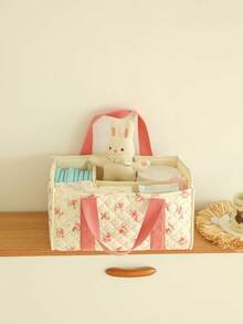 1 pieza Bolso multifuncional para pañales, bolso de mamá de gran capacidad y plegable para pañales de bebé, adecuado para todas las estaciones - Multicolor - Ver 7