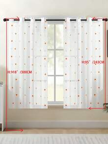 Bộ 1/2 rèm voan thêu cổ điển châu Âu, màu trắng trong suốt, thích hợp cho phòng ngủ, ban công, phòng khách. Rèm cửa sang trọng, rèm ren trắng thanh lịch với họa tiết thêu lá tinh tế, rèm polyester cản sáng cho phòng khách, phòng ngủ, văn phòng và nhiều nơi khác - Có thể giặt máy, rèm trang trí phòng ngủ. - Nhiều màu - Xem 50