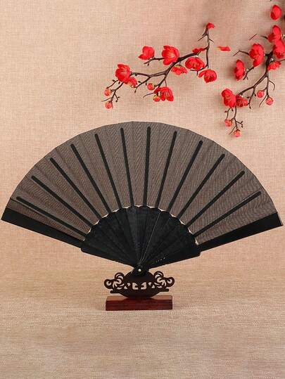 1片白色心形空白纸扇，欧式婚礼用品，DIY派对用品，心形扇，圆形扇，广告扇，礼品