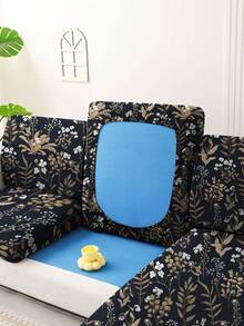 1 chiếc vỏ gối sofa co giãn bằng lụa sữa in họa tiết hiện đại tối giản, phù hợp cho mọi mùa. - Nhiều màu - Xem 1