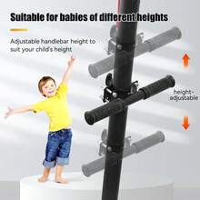 适用于 M365/1S/Pro/F30 电动滑板车的通用车把和护栏，兼容 45 毫米直径的杆，可调节栏杆采用坚固的金属结构和时尚的车把设计， - 彩色 - 查看 4