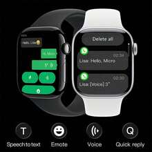 Best Smart Watch For Women 2.01 Inch HD Full Touch Screen Smart Watch For Men Women, IP68 Waterproof, Phone Dialing/Receiving, Pedometer, Calorie Counting, Multiple Sports Modes, Message Reminder & Incoming Call Reminder, Multi-Function Smart Watches Compatible With Android/IOS, Christmas Gift - 查看 4