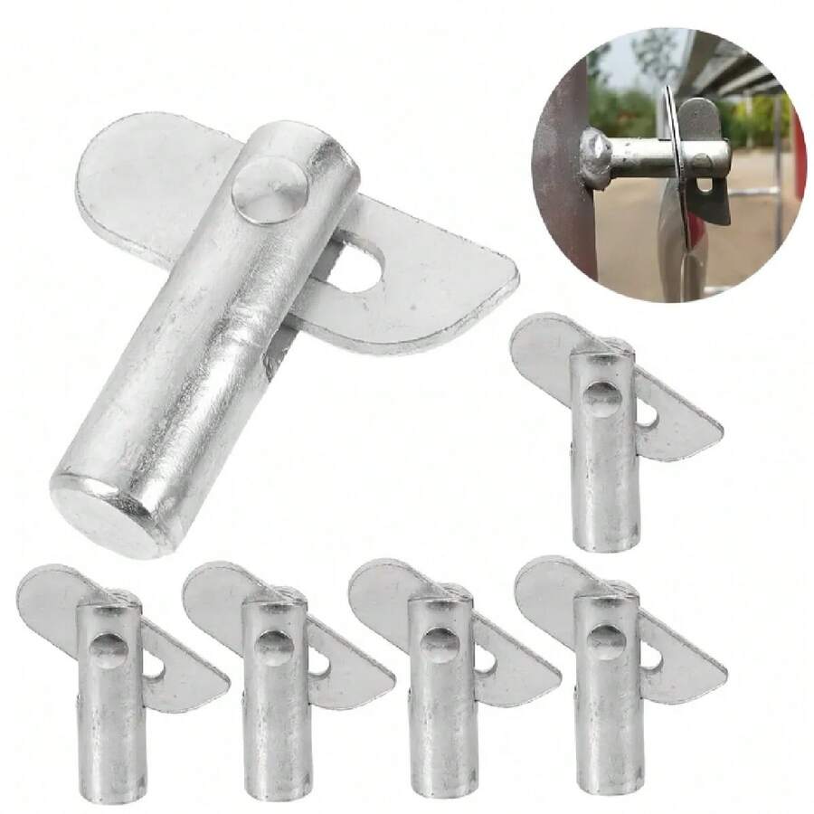 50-Piece Set, 180° Rotating Scaffold Connectors, Galvanized Fixing Pins, Scaffold Connector Pins For Modular Assembly Of Structures - A - View 1