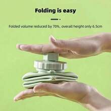 1pc Silicone Collapsible Water Bottle, Large Capacity Portable Sports Water Cup, Retractable Travel Mug - Hồng - Xem 7