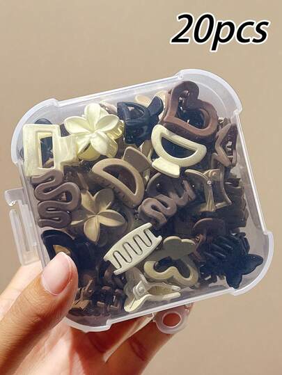 30/20/10pcs Assorted Small Hair Clips For Women, Bangs Clips, Hair Accessories, Suitable For Daily Outfit, Birthday Party, Travel, Gatherings, Holidays, Gifts For Girlfriends, Christmas Stocking Stuffers, Christmas Gifts, Gifts, Christmas Stocking Stuffers, Women's Gifts, Gifts, Christmas Gifts, Adult Christmas Stocking Stuffers, Adult Christmas Stocking Stuffers, Hair Accessories, Women's Accessories, Christmas Stocking Stuffers, Adult Hair Accessories, Christmas Hair Accessories, Creative Gifts For Women, Beauty Christmas Stocking Stuffers, Christmas Gifts For Women