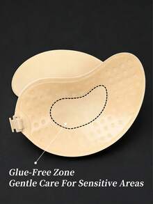 2PCS/10PCS Invisible Strapless Push Up Sticky Bra, Reusable Waterproof Backless Breast Petals For Backless Tops, Wedding Dresses And Party Gowns, No Show Bra, Mother's Day Gifts - Multicolor - View 3