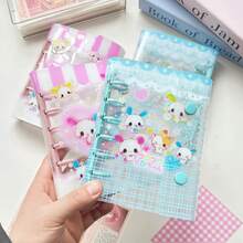 One A7 Size Transparent Single-Pocket Journal, Sticker Organizer, Sticker Book, DIY Journal, PP Material Transparent Inner Page Replacement Core, Large Capacity Portable Sticker Book, K-POP Photo Card Storage, Photo Album, Scrapbook, Shield Book, Sticker Book, Notebook, Budget Management Journal, Suitable For Back-To-School Supplies, Office Stationery, Etc. - 1 Set - View 5