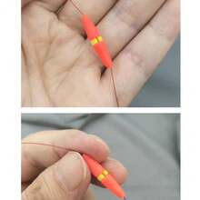 Avlcoaky 40 cái/hộp Nút chặn phao câu cá, Nút chặn phao cần câu, Dụng cụ câu cá, Phụ kiện nút chặn phao câu cá - Nhiều màu - Xem 5