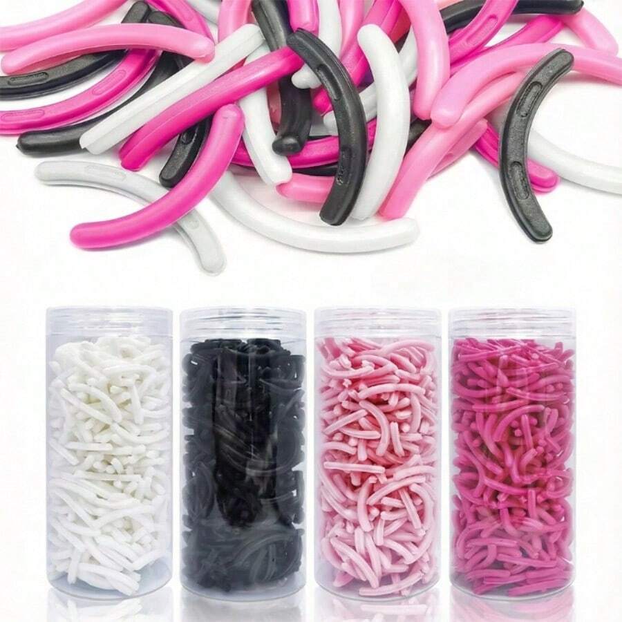 Miếng đệm thay thế cho dụng cụ uốn mi, miếng đệm cao su silicon thay thế cho dụng cụ uốn mi (đen, đỏ) - Nhiều màu - Xem 1