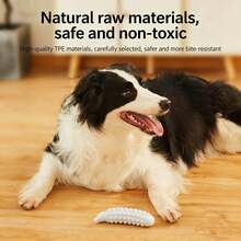 1 món đồ chơi cho chó hình que dưa chuột, que gặm nướt bền chắc cho chó con, chó lùn, chó cỡ nhỏ, chó cỡ trung bình và chó lớn, đồ dùng cho chó bằng silicon - Nhiều màu - Xem 4