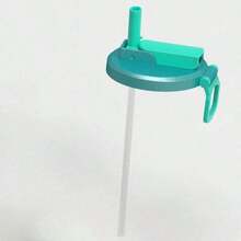 4 nắp đậy lon nước ngọt có ống hút bằng silicon, nắp đậy lon nước ngọt có ống hút tái sử dụng được cho nước ngọt, đồ uống, nước ép, nước có ga. - Nhiều màu - Xem 7