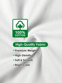 T24-T240911-S One Bird 180G Camiseta de manga corta estampada para hombre [Starry] - Blanco - Ver 4