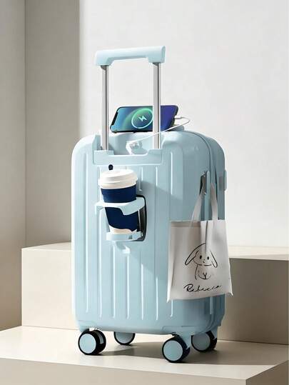 20-calowa twarda walizka o dużej pojemności | Ciche, obrotowe kółka + zamek TSA / Do nauki / Prezent na Walentynki | Uniseksualne pary studenckie | Niezbędnik w podróży na rejs, do akademika, na uniwersytet | Dojazdy do pracy, pociąg międzymiastowy, kemping, transfer lotniskowy itp., podróże świąteczne