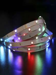 1-30m/Set Smart LED Strip Lights, 5050 RGB, Flexible Tape Lights For TV Backlight, Gaming Room, Christmas, Valentine's Day Decoration - 彩色 - 查看 7