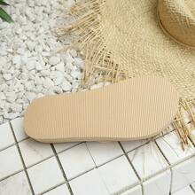 Dép xăng đan và dép lê thời trang nữ > Dép xỏ ngón nữ - Dép đi trong nhà tối giản, nhẹ, thời trang, họa tiết hoa, cỡ 36-45 - Màu be - Xem 8