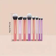 Bộ 8 cọ trang điểm, dụng cụ làm đẹp đa năng giúp trang điểm nhanh chóng. - Nhiều màu - Xem 6