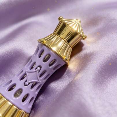 3ml Exquisite Vintage-Style Essential Oil Refill Bottle, Mysterious And Exotic; Portable For Personal Care And Travel; Refillable Design Perfectly Suited For Evening Events And Dates (Does Not Contain Perfume; Empty Bottle Only)