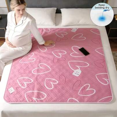 1pc Reusable Washable Care Pads, Suitable For Menstrual Periods, Post-Partum, And The Elderly. Waterproof, Leakproof, Breathable, And Skin-Friendly Bed Dirt-Proof Pads - Super Absorbent, Instant-Drying, Waterproof Bedding Protection Pads, Multi-Purpos,Local Warehouse