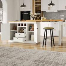 Bar Tables - Natural + White + MDF - View 6