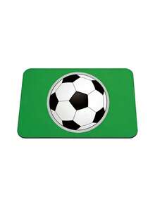 1pc Football Themed Mouse Pad, Cartoon Office Mouse Pad, Heat Insulation Mat, High Quality Cute Creative Design, Suitable For Students Working From Home, Holiday Gift - Square - View 7