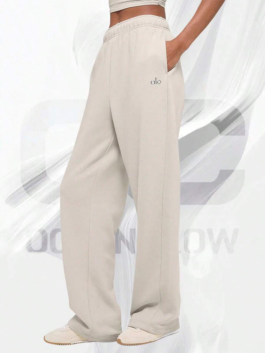 Accolade Straight Leg Sweatpant - 骨 - 查看 1