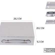 One-Piece Folding Gift Box, High-End And Exquisite Handle Folding Flip Box, One-Piece Molding, Convenient Hand-Held Gift Box, Magnetic Gift Packaging Box. - A - View 10
