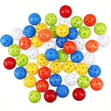 5pcs Lively Golf Practice Balls, Suitable For Training, Competition And Pets - Multicolor - View 2