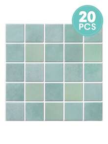 COMMOMY 1/10/20 miếng dán tường 3D PVC tự dính - Hình dán trang trí tường, kích thước 11.8" x 11.8", dễ dán, dễ lắp đặt, dùng để trang trí phòng khách, phòng ngủ, xe RV, tường nhà, v.v. - Hình dán tường - Xem 15
