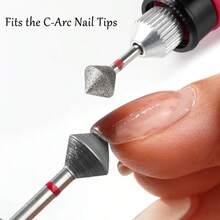 Đầu mài móng tay kim cương hạt mịn, đầu mài hình thoi kim cương, đầu mài hợp kim vonfram cacbua, mũi khoan kim loại, đầu đánh bóng móng tay hình thoi 3D hạt mịn, đầu đánh bóng móng tay, đầu mài móng tay, kìm cắt móng chuyên nghiệp, có thể nhanh chóng loại bỏ da chết hoặc thực hiện xử lý trước móng. - Nhiều màu - Xem 2