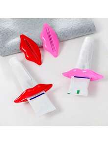 1pc Cartoon Toothpaste Squeezer, Multifunctional Makeup Tool - Multicolor - View 7