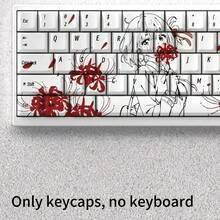 73 Keys Jinmu Thousand Bundle Keycaps, Wenzhou Anime Theme, OEM Profile, PBT Material, Dye-Sublimated, Fit For 60/65/68 Keyboards, Best Gift For Keycap Collectors, Keyboard Accessories, Mechanical Keyboard Keycaps, PBT Keycaps, Cherry Keycaps, Dye-Sublimated Keycaps, Hot-Swappable Keycaps - View 3