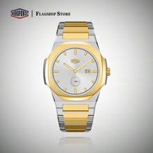 1 pièce Montre de sport pour hommes, étanche jusqu'à 50 m, mouvement à quartz décontracté business, convient comme cadeau d'anniversaire pour hommes, bracelet en acier inoxydable, aiguilles lumineuses, montre d'affaires, cadeau pour la fête des pères, cadeau essentiel pour le mari - Montre à quartz de luxe - Voir 13