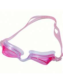 1/3 chiếc kính bơi chống nước, dây đeo co giãn bằng silicon hai lớp thoải mái, unisex, chống sương mù, chống rò rỉ, thiết bị lặn chuyên nghiệp - Kính bơi - Xem 4