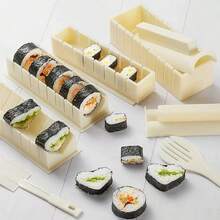 Khuôn làm sushi dạng ép, tạo hình bánh nhiều lớp sáng tạo, làm dim sum, tự làm sushi cuộn rong biển. Khuôn ép cơm cuộn rong biển cho gia đình và thương mại. - Nhiều màu - Xem 4