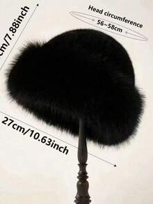 Elegant Women's Plain French Beret - brown11 - 查看 2